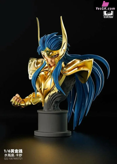 Saint Seiya Aquarius Camus God Cloth 1/6 GK Statue - Ice Ape Studio [In-Stock] - Saint Seiya