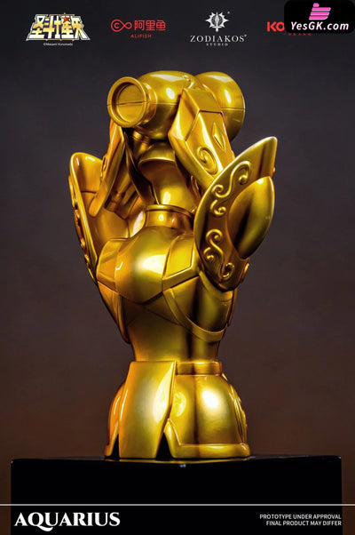 Saint Seiya Aquarius Cloth Form Statue - Zodiakos Studio [Pre - Order]