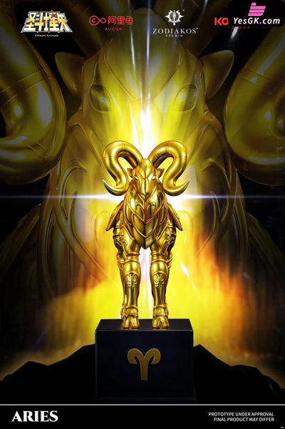 Saint Seiya Aries Cloth Form Statue - Zodiakos Studio [Pre - Order]