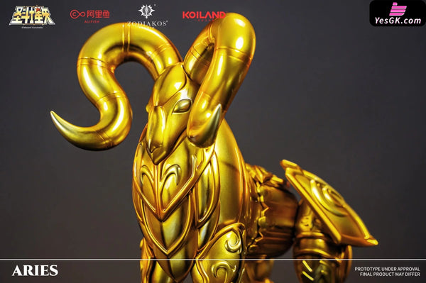Saint Seiya Aries Cloth Form Statue - Zodiakos Studio [Pre - Order]
