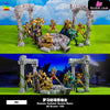 Saint Seiya Athena Roman Column Scene Platform Resin Statue - Jacksdo Studio [Pre - Order]