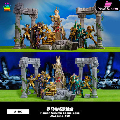 Saint Seiya Athena Roman Column Scene Platform Resin Statue - Jacksdo Studio [Pre - Order]