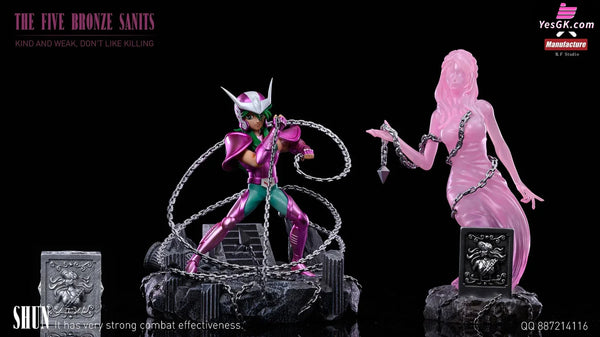 Saint Seiya Bronze Saint Andromeda Shun GK Statue - MF X MKE Studio [In-Stock] Full Payment Saint Seiya