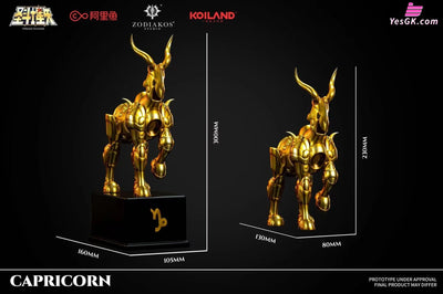 Saint Seiya Capricorn Cloth Form Statue - Zodiakos Studio [Pre - Order]