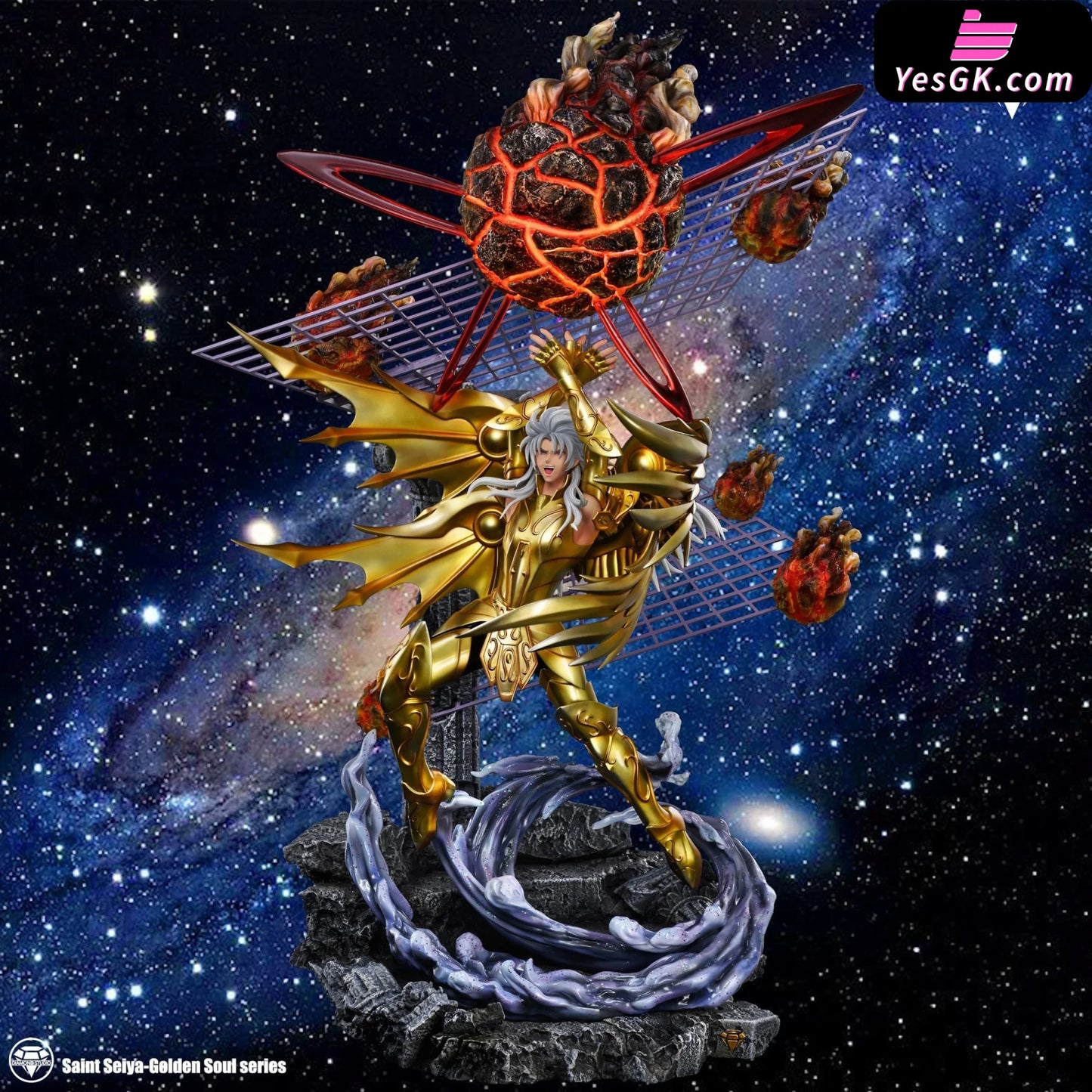 Saint Seiya Gemini Saga Galaxian Explosion Resin Statue - Diamond Studio [Pre-Order Closed]
