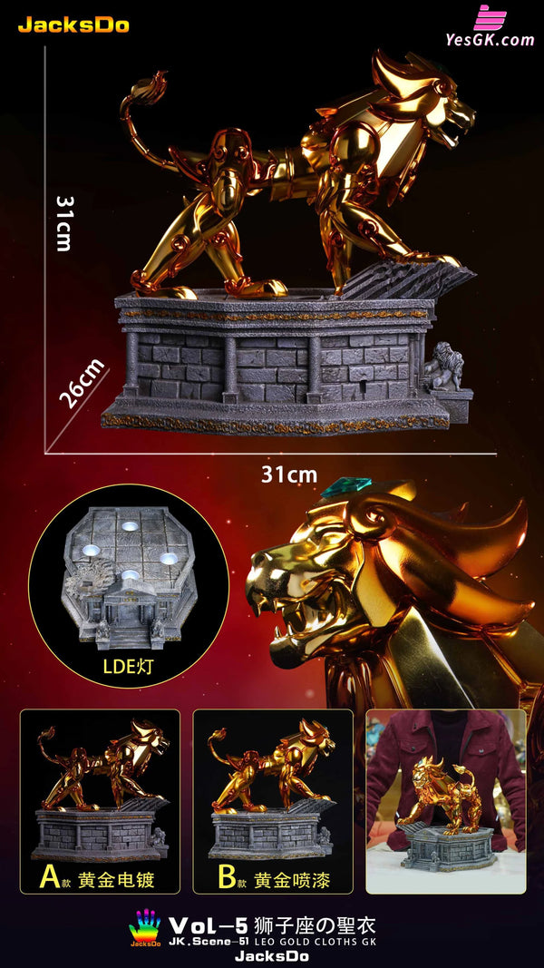 Saint Seiya God Cloth #5 Lionet 1/6 GK Statue - JacksDo Studio [In-Stock] Saint Seiya
