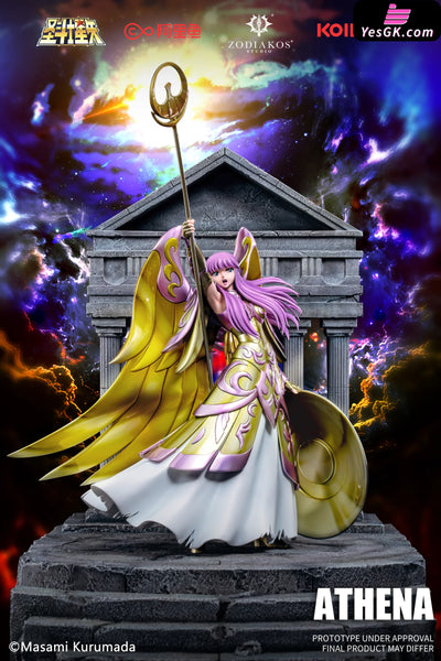 Saint Seiya God Cloth Goddess Athena (Licensed) Statue - Zodiakos Studio [Pre-Order] Deposit /