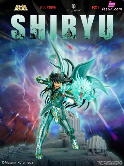 Saint Seiya God Cloth Shiryu (Licensed) Statue - Zodiakos Studio [Pre-Order] Deposit Saint Seiya