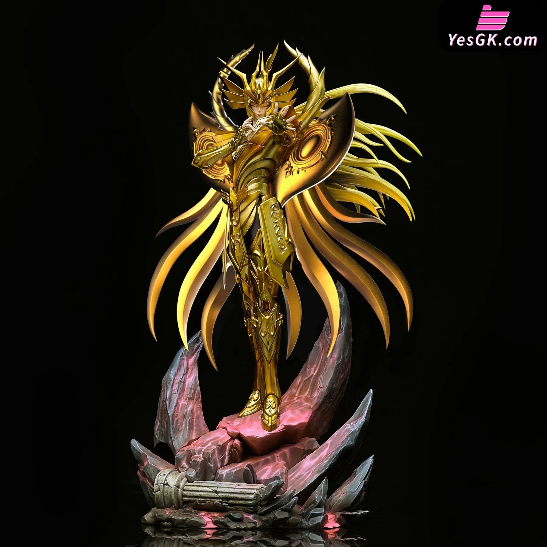 Saint seiya resin shops statue