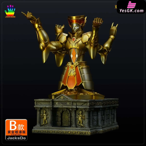 Saint Seiya Gold Clothes Gemini Resin Statue - Jacksdo Studio [Pre-Order Closed]