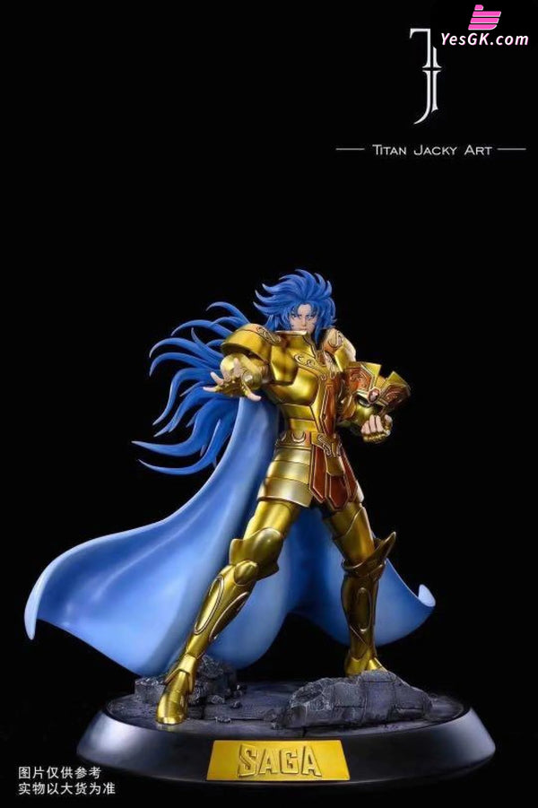 Saint Seiya Gold Saint Gemini Saga And Kanon 1/6 GK Statue - Titan Jacky Art [In-Stock] - Full Payment - Saint Seiya