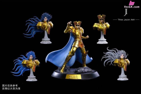 Saint Seiya Gold Saint Gemini Saga And Kanon 1/6 GK Statue - Titan Jacky Art [In-Stock] - Full Payment - Saint Seiya