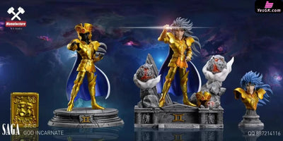Saint Seiya Gold Saint Gemini Saga GK Statue - MF X MKE Studio [In-Stock] Saint Seiya