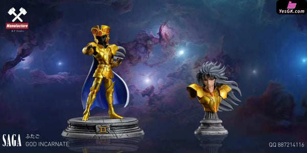 Saint Seiya Gold Saint Gemini Saga GK Statue - MF X MKE Studio [In-Stock] Saint Seiya