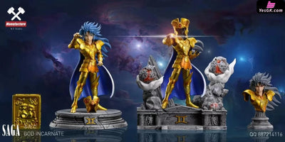 Saint Seiya Gold Saint Gemini Saga GK Statue - MF X MKE Studio [In-Stock] Saint Seiya