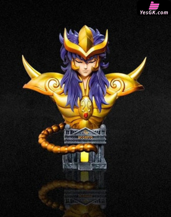 Saint Seiya Gold Scorpio Milo Resin Statue - Xz Studio X Ax Studios [Pre-Order Closed] Full Payment