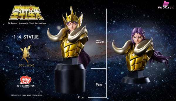 Saint Seiya Gold Saint Series Aries Mu 1/4 Statue - Soul Wing Studio [In-Stock] Full Payment Saint Seiya