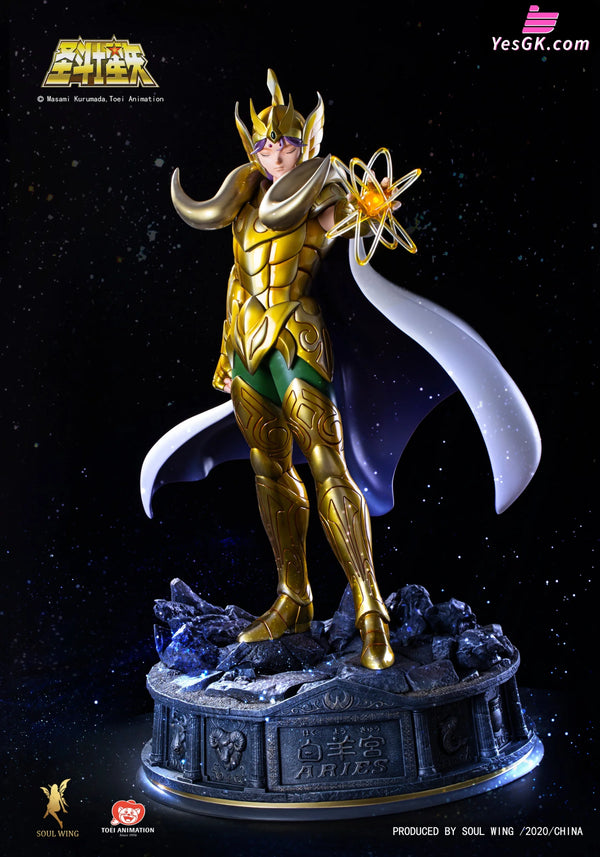 Saint Seiya Gold Saint Series Aries Mu 1/4 Statue - Soul Wing Studio [In-Stock] Full Payment Saint Seiya