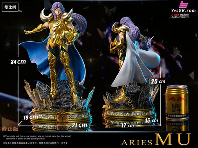 Saint Seiya Gold Saint Series Aries Mu GK Statue - T-Rex Studio [In-Stock] - Saint Seiya