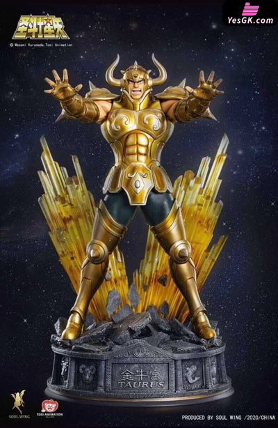 Saint Seiya Gold Series Taurus Aldebaran (Licensed) Resin Statue - Soul Wing Studio [In Stock]
