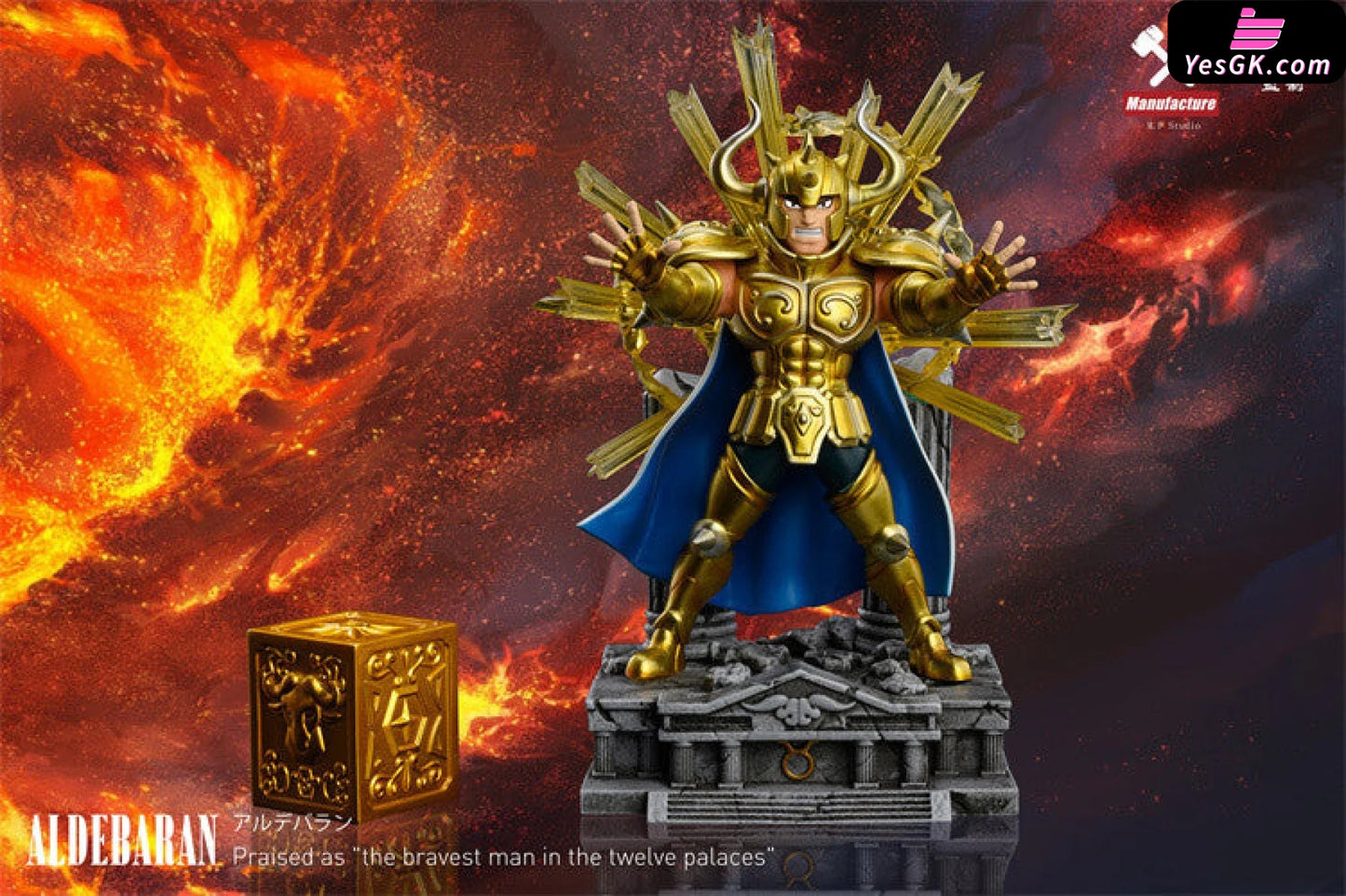 Saint Seiya Gold Taurus Aldebaran Resin Statue - Mf X Mke Studio [Pre-Order Closed]