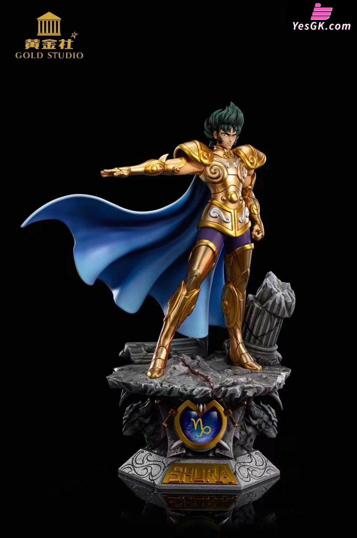 Super Anime Heroes Saint Seiya Vol. 2 - Gold Twelve Temples Chapter:  Capricorn Shura - My Anime Shelf