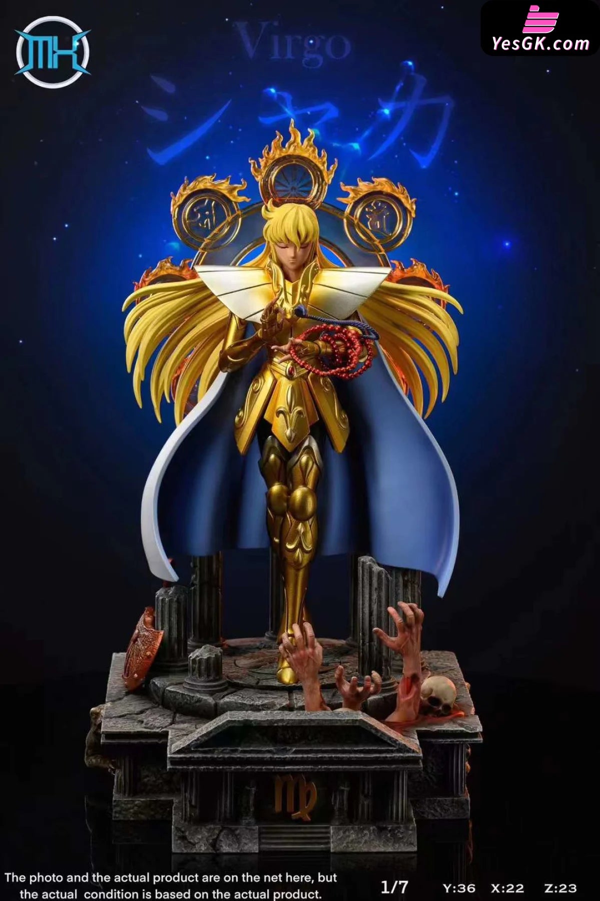 Saint Seiya Golden Series #1 Virgo Shaka Statue - Mx Studio [Pre-Order]