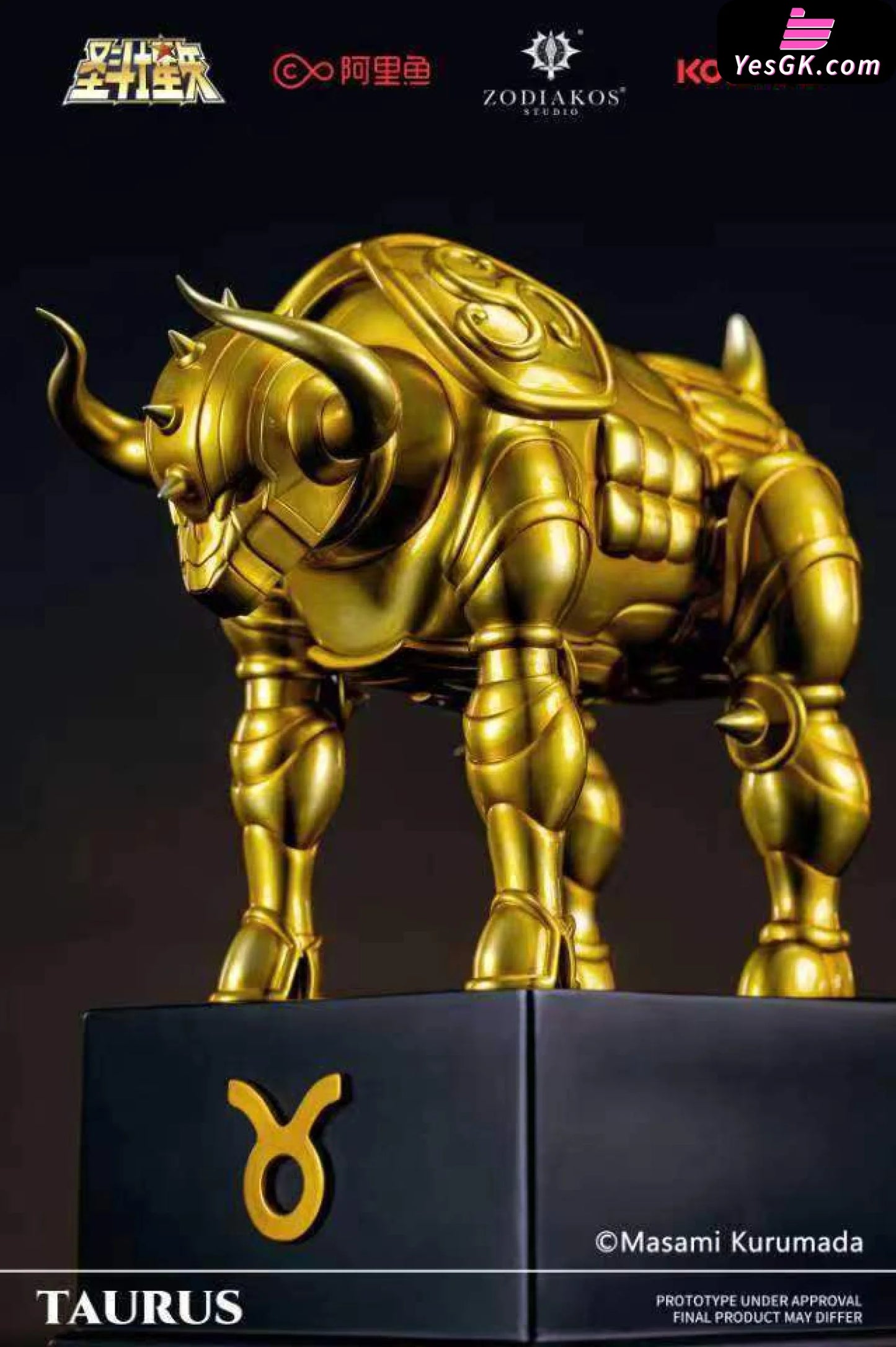 Saint Seiya Golden Taurus Cloth (Licensed) Statue - Zodiakos Studio [Pre-Order]