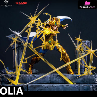 Saint Seiya Leo Aiolia (Licensed) Statue - Zodiakos Studio [Pre-Order]