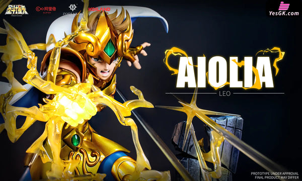 Saint Seiya Leo Aiolia (Licensed) Statue - Zodiakos Studio [Pre-Order]