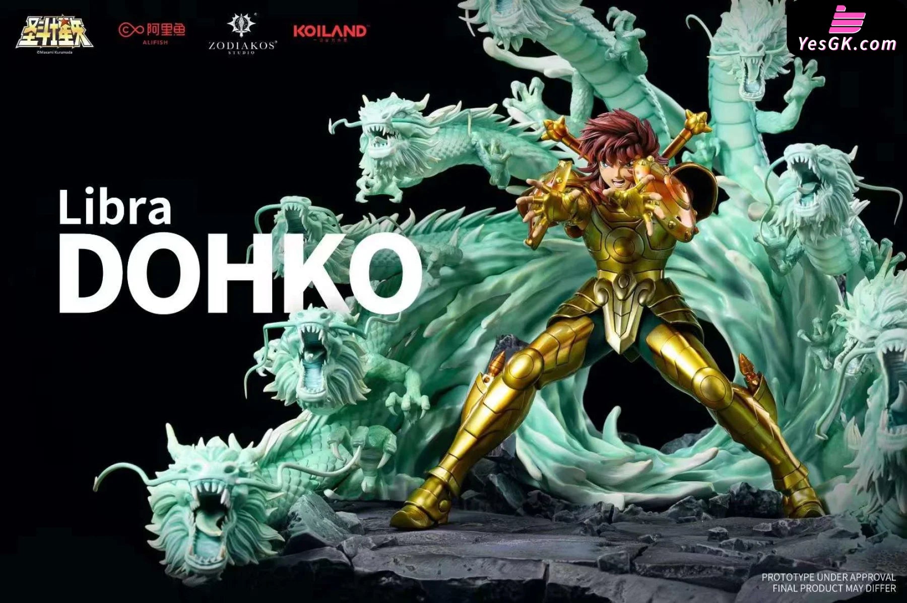 Saint Seiya Libra Dohko Statue - Zhu Ke Studio [Pre-Order]