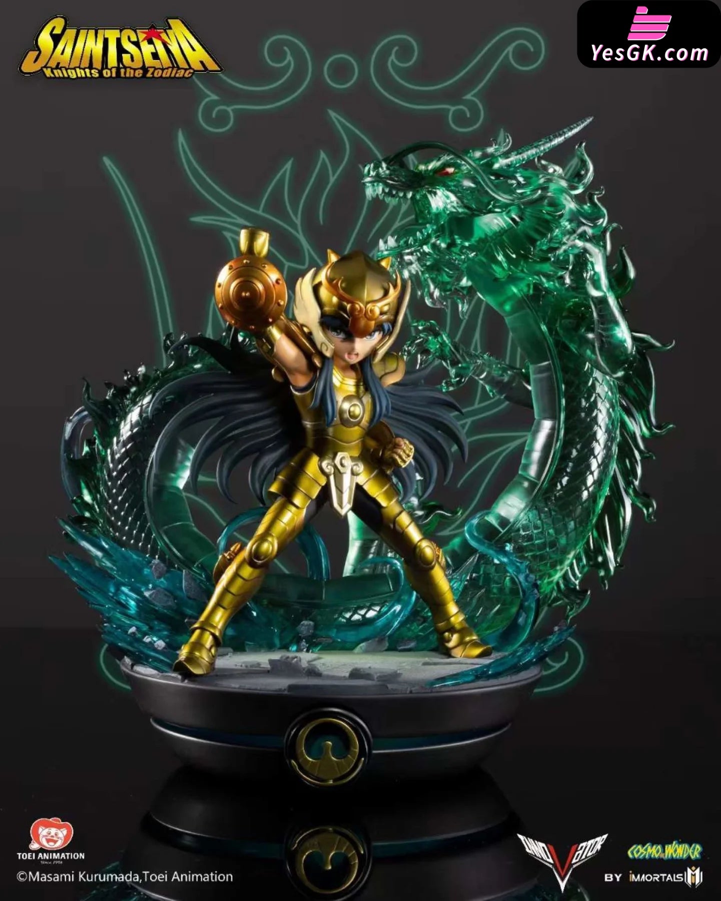 Saint Seiya Libra Gold Cloth-Shiryu Statue - Immortals Studio [Pre-Order]