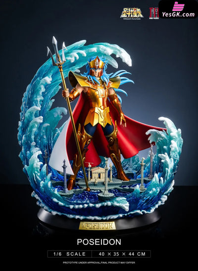Saint Seiya Marine Series God of the Seas Poseidon Licensed Statue JIMEI PALACE Studio [Pre Order] Saint Seiya