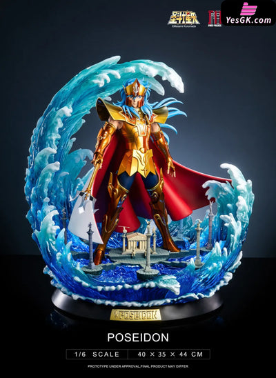 Saint Seiya Marine Series God of the Seas Poseidon Licensed Statue JIMEI PALACE Studio [Pre Order] Saint Seiya