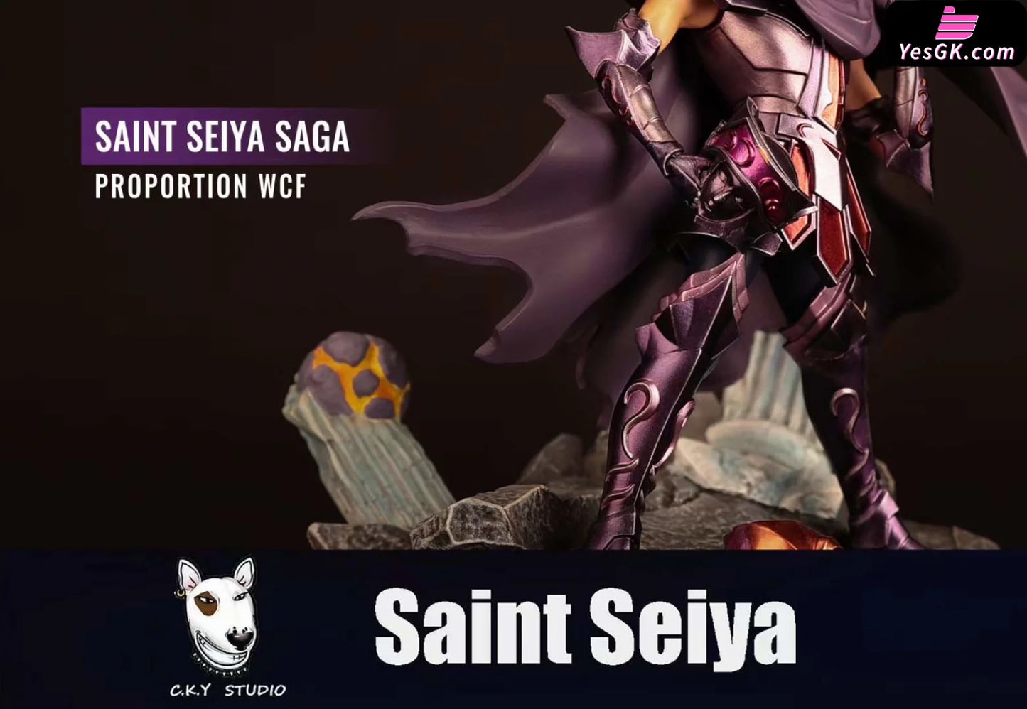 Saint Seiya Mei Gold #1 Ming Gemini Saga Statue - C.k.y Studio [Pre-Order]