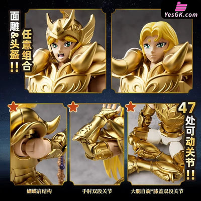 Saint Seiya Miracle Version Aries Mu & Leo Aiolia Scorpio Milo (Licensed) Action Figure - Blokees
