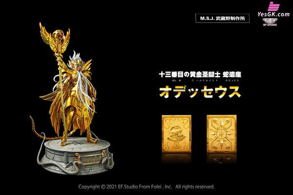 Saint Seiya Next Dimension Ophiuchus Odysseus Resin Statue - Ef Studio [Pre-Order Closed] Full