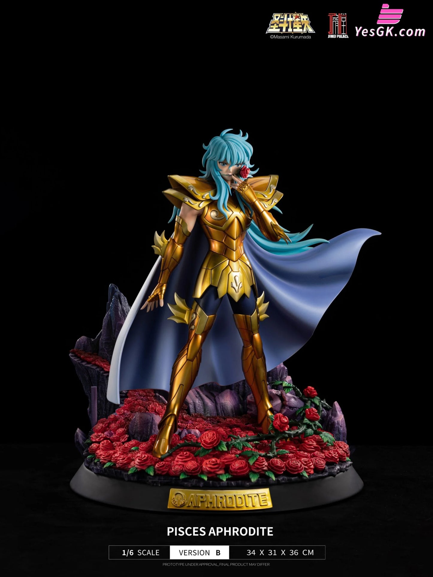 Saint Seiya Pisces Aphrodite(Licensed) Resin Statue - Jimei Palace Studio [Pre-Order] Deposit / B