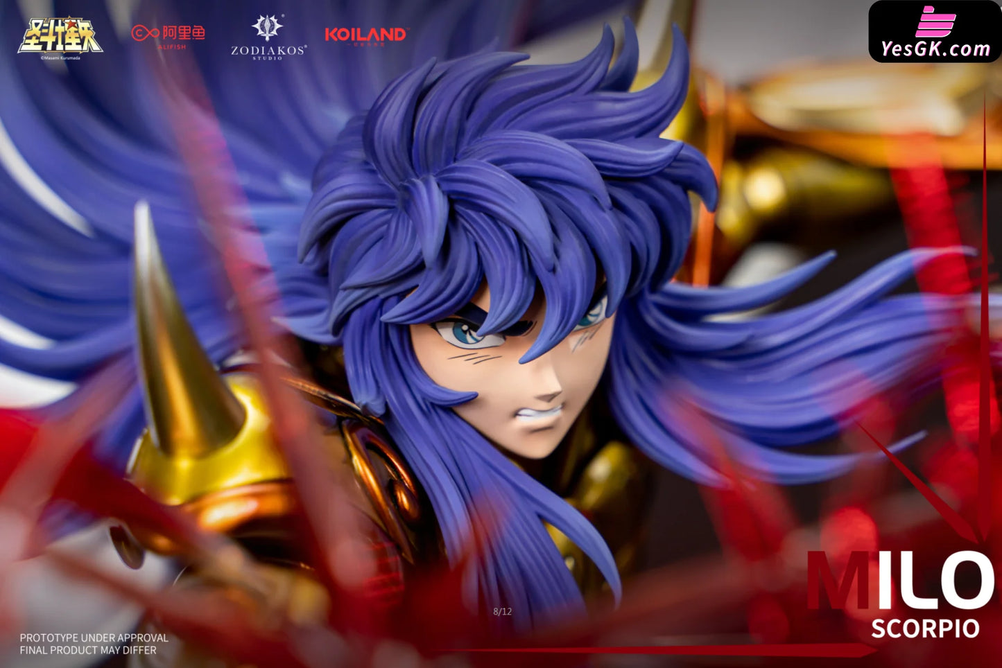 Saint Seiya Scorpio-Milo (Licensed) Statue - Zodiakos Studio [Pre-Order]