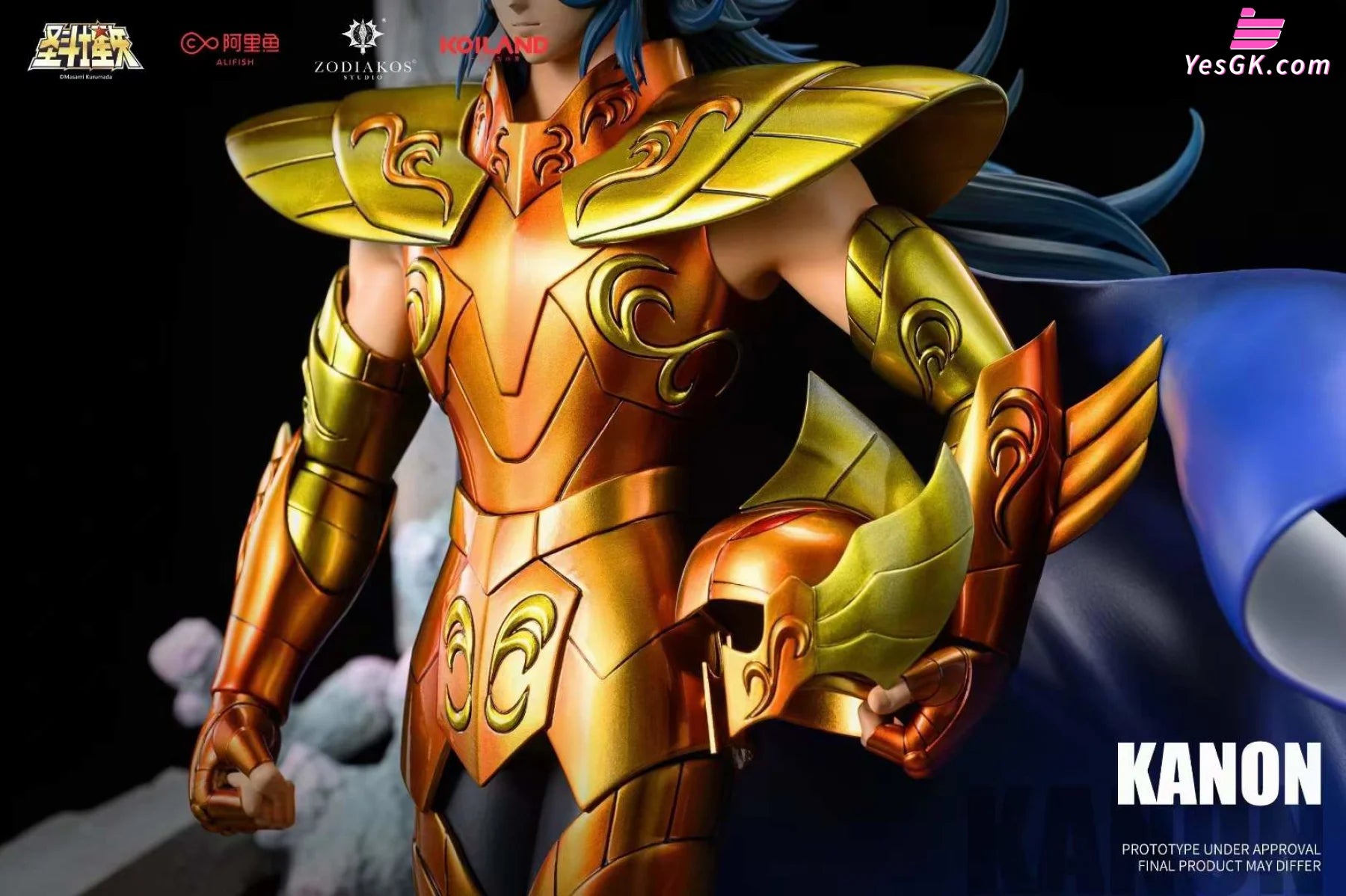 Saint Seiya Sea Dragon General Kanon Statue - Zodiakos Studio [Pre-Order]