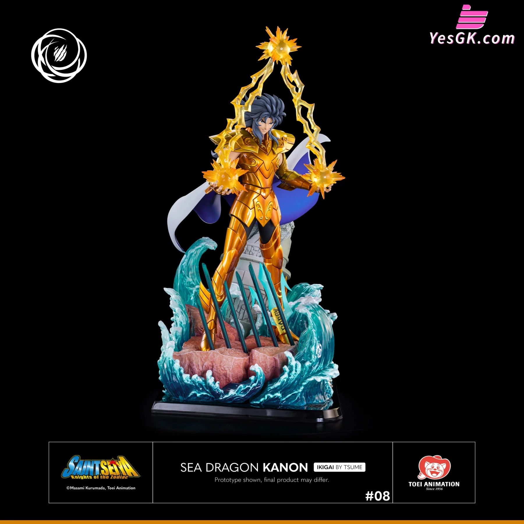 Saint Seiya Sea Dragon Kanon Ikigai (Licensed) Statue - Toei Animation & Tsume Studio [Pre-Order]