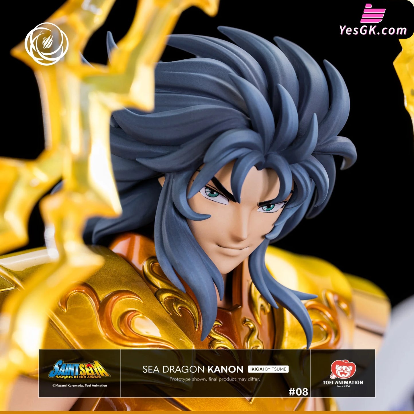 Saint Seiya Sea Dragon Kanon Ikigai (Licensed) Statue - Toei Animation & Tsume Studio [Pre-Order]