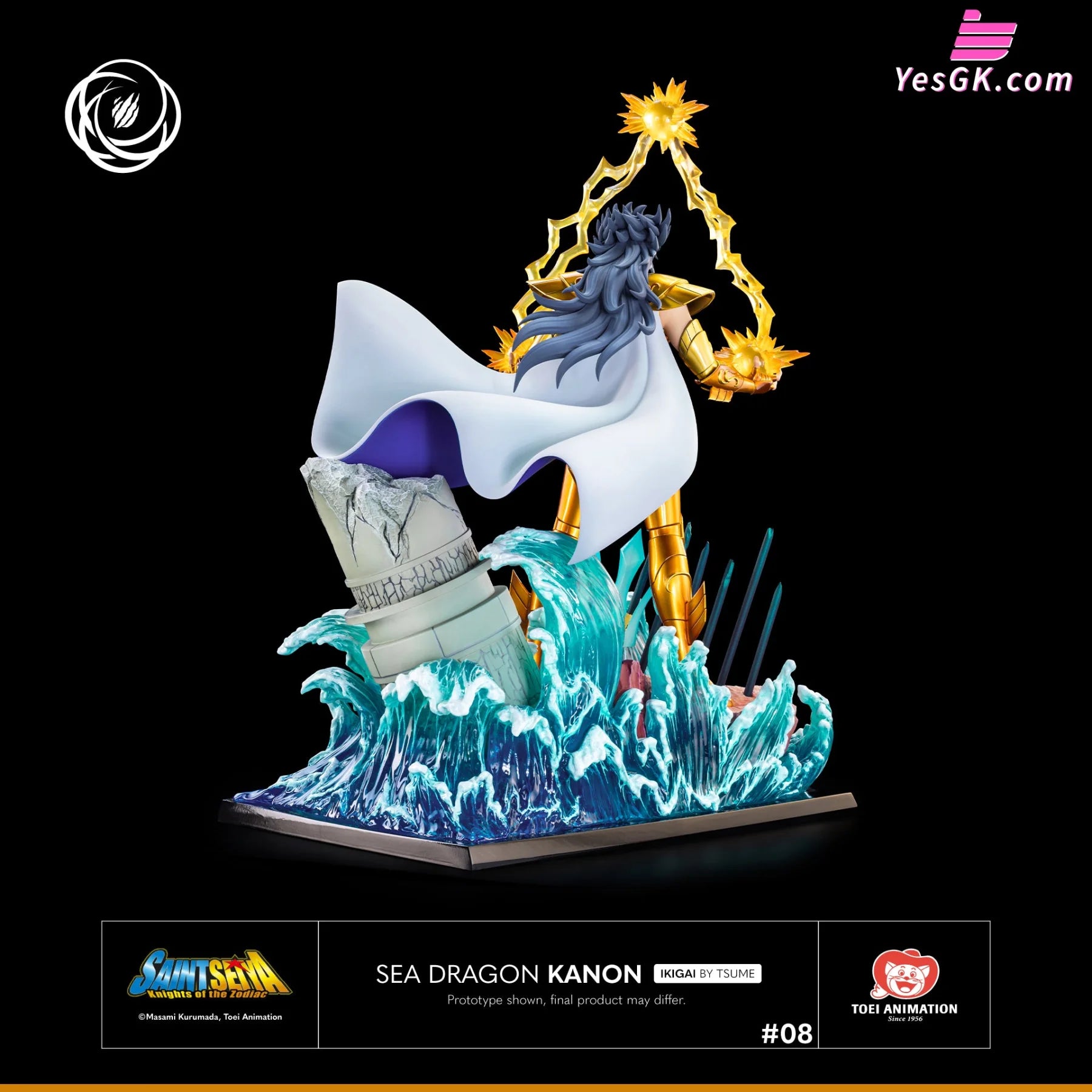 Saint Seiya Sea Dragon Kanon Ikigai (Licensed) Statue - Toei Animation & Tsume Studio [Pre-Order]