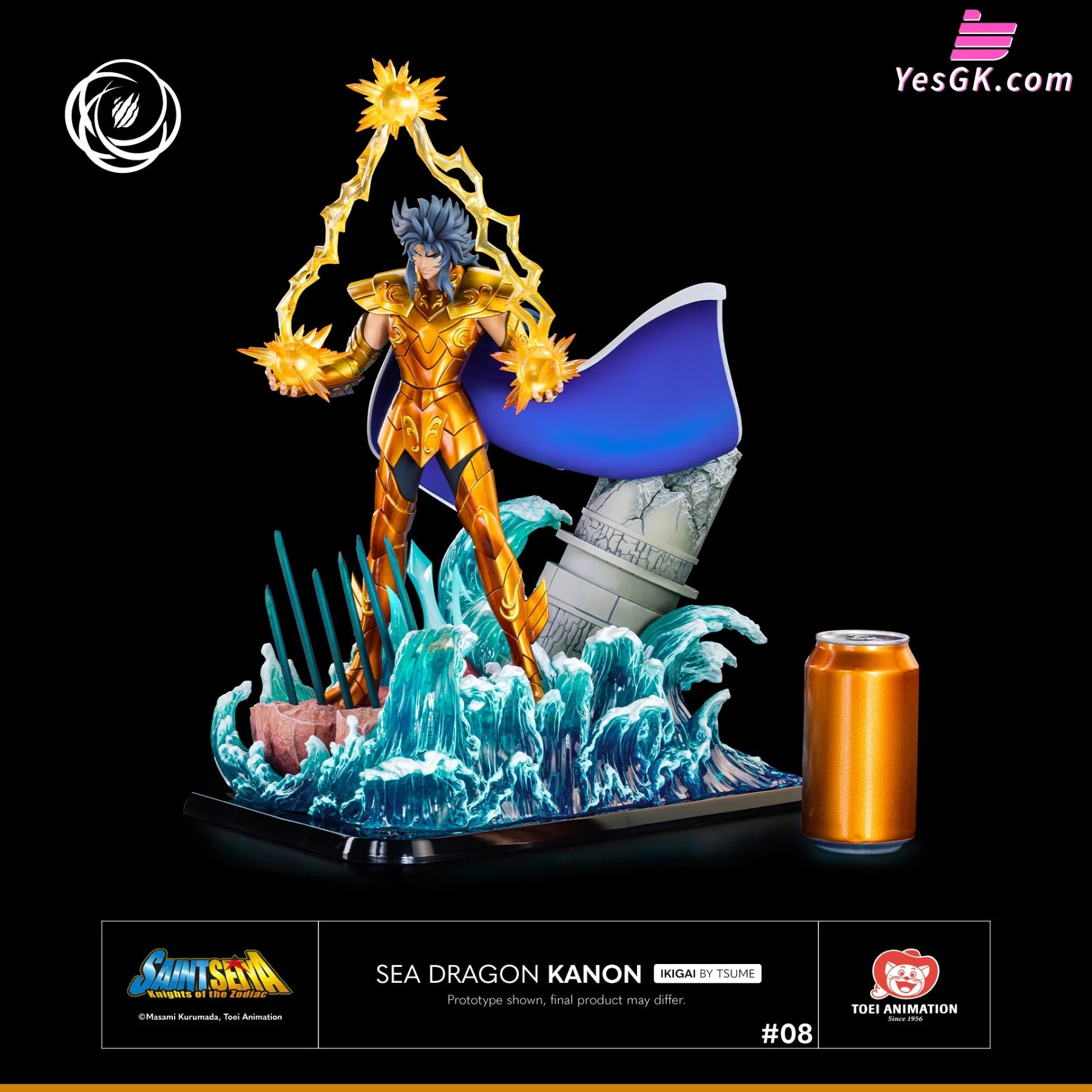 Saint Seiya Sea Dragon Kanon Ikigai (Licensed) Statue - Toei Animation & Tsume Studio [Pre-Order]