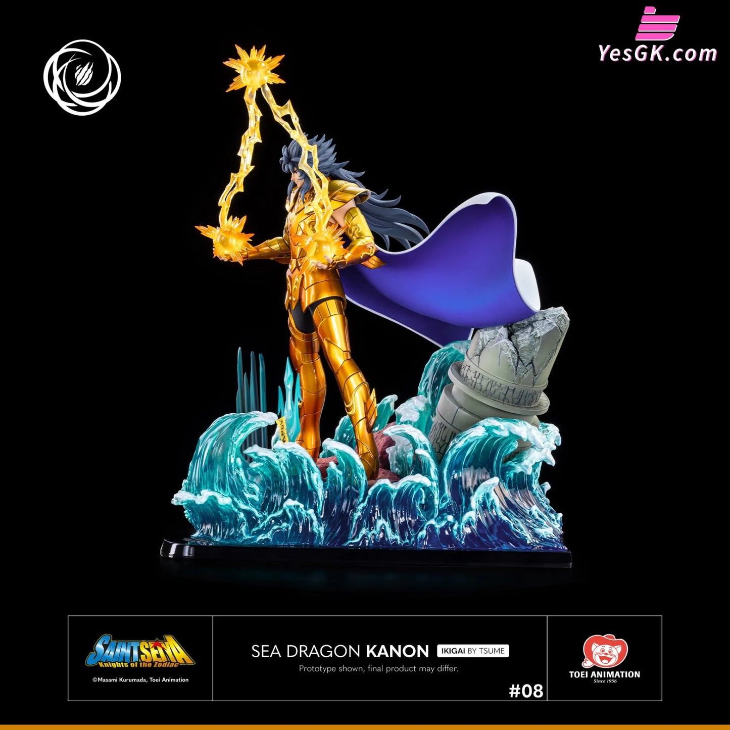 Saint Seiya Sea Dragon Kanon Ikigai (Licensed) Statue - Toei Animation & Tsume Studio [Pre-Order]