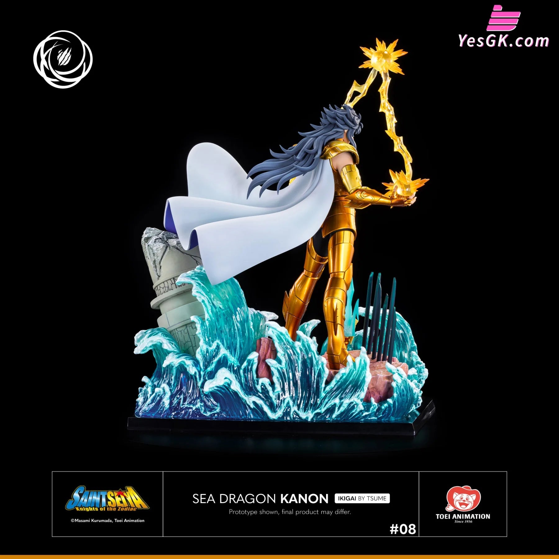 Saint Seiya Sea Dragon Kanon Ikigai (Licensed) Statue - Toei Animation & Tsume Studio [Pre-Order]