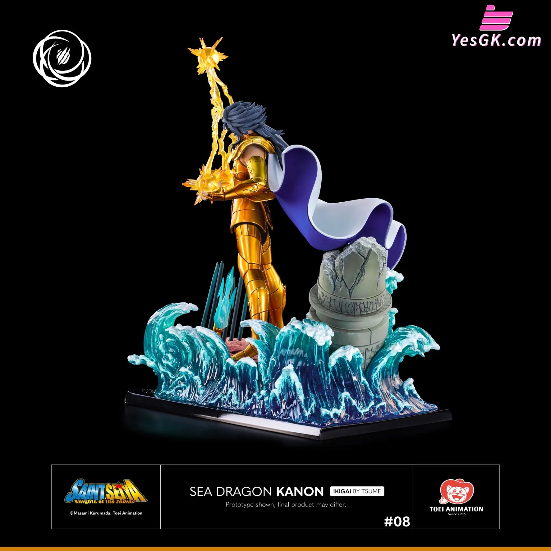 Saint Seiya Sea Dragon Kanon Ikigai (Licensed) Statue - Toei Animation & Tsume Studio [Pre-Order]