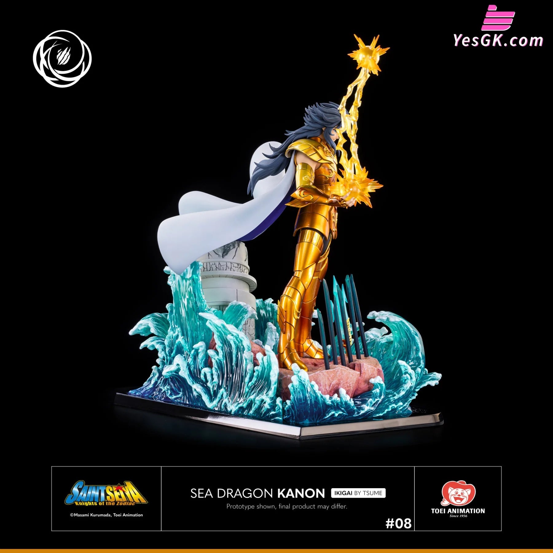 Saint Seiya Sea Dragon Kanon Ikigai (Licensed) Statue - Toei Animation & Tsume Studio [Pre-Order]