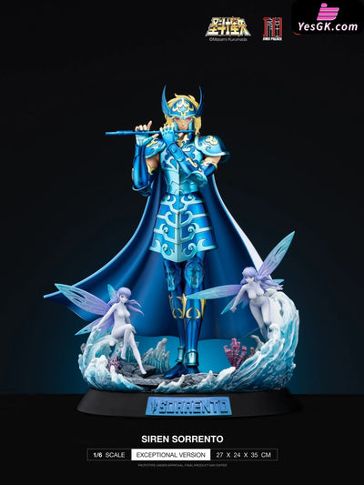 Saint Seiya Siren Solent Resin Statue - Jimei Palace Studio [Pre - Order] Deposit / Cloak Version