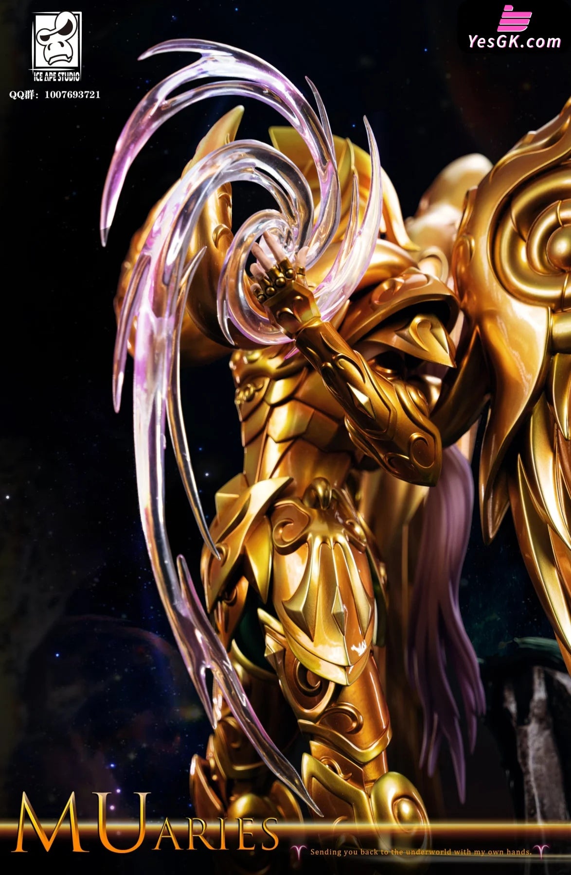 Saint Seiya Soul Of Gold #2 Aries Resin Statue - Ice Ape Studio [Pre-Order]